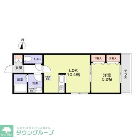 LUGEND大宮の物件間取画像